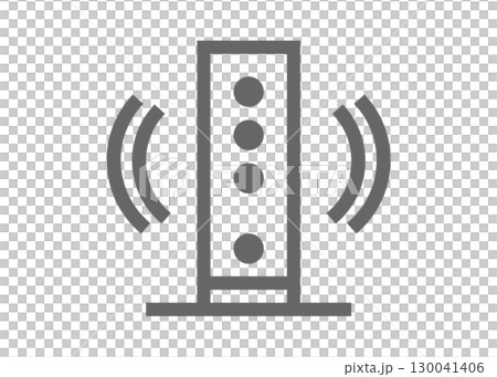 Wi-Fi 電波 ルーターのアイコン イラスト 130041406