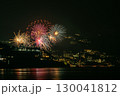 網代温泉の海岸から見た熱海海上花火大会 130041812