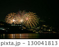 網代温泉の海岸から見た熱海海上花火大会 130041813