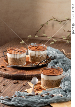 Tiramisu Chia Pudding Tiramisu Chia Pudding 130041964