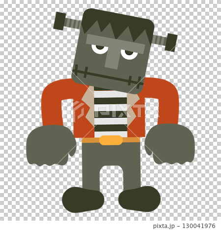 Halloween Frankenstein character 130041976