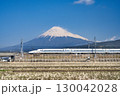 富士山と新幹線 130042028