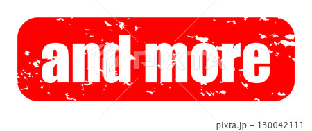 and more アイコン イラスト シンプル ベクター素材 レッド and more アイコン イラスト シンプル ベクター素材 レッド 130042111