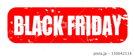 BLACK FRIDAY アイコン イラスト シンプル ベクター素材 レッド BLACK FRIDAY アイコン イラスト シンプル ベクター素材 レッド 130042114