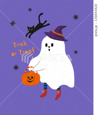 ハロウィンのイラスト 130043920