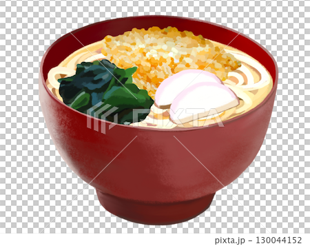 たぬきうどん(赤椀) たぬきうどん(赤椀) 130044152