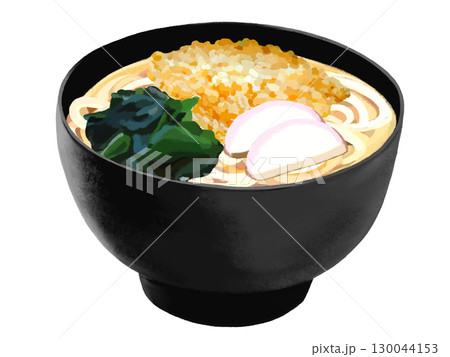 たぬきうどん（黒椀） 130044153