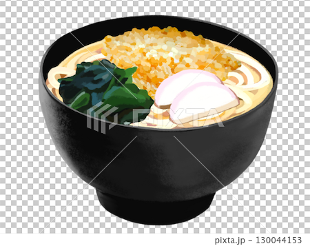Tanuki udon (black bowl) 130044153