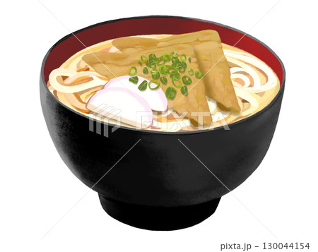 きつねうどん(黒赤椀) きつねうどん(黒赤椀) 130044154