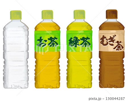 ペットボトルの飲み物セット(水、お茶、緑茶、むぎ茶) ペットボトルの飲み物セット(水、お茶、緑茶、むぎ茶) 130044287