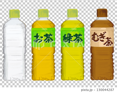 ペットボトルの飲み物セット(水、お茶、緑茶、むぎ茶) ペットボトルの飲み物セット(水、お茶、緑茶、むぎ茶) 130044287