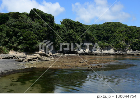 砂子の浦 勝浦の海 千葉県勝浦市 砂子の浦 勝浦の海 千葉県勝浦市 130044754