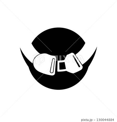 Seat belt icon vector illustration design Seat belt icon vector illustration design 130044884