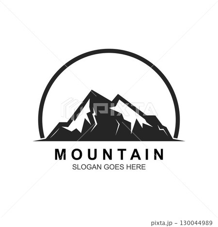 Mountain icon Logo Business Template Vector 130044989