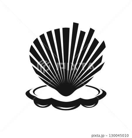 Shell logo or icon design. For brand identity, company logo. 130045010