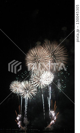 夜空に咲く大輪の花火 夜空に咲く大輪の花火 130045305