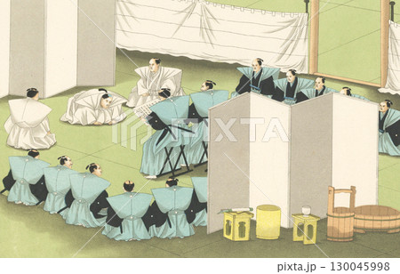 切腹の作法1： 幕末の日本 130045998