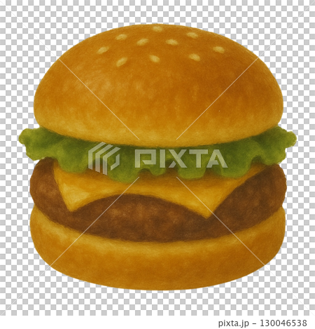 Hamburger illustration 130046538