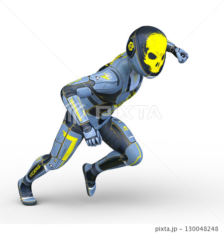骸骨面のサイバー戦士 130048248