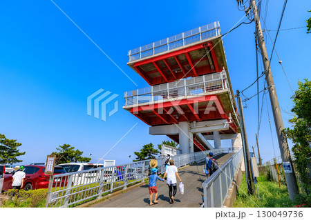 千葉県　木更津市　鳥居崎海浜公園にある中の島大橋 130049736