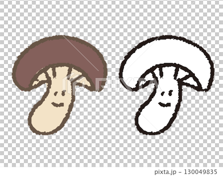 手描きのしいたけ 手描きのしいたけ 130049835