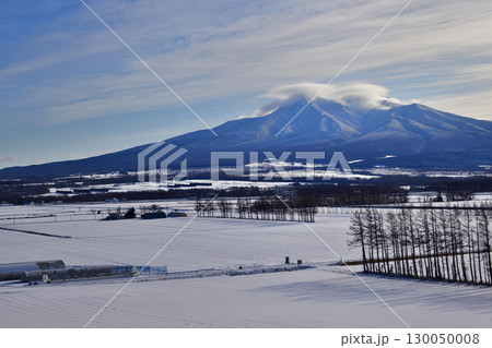 12月の斜里岳景観 12月の斜里岳景観 130050008