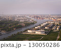 aerial view showcasing its chemical petrochemical and port industries 130050286