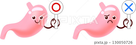 〇×の札を持つ胃 130050726