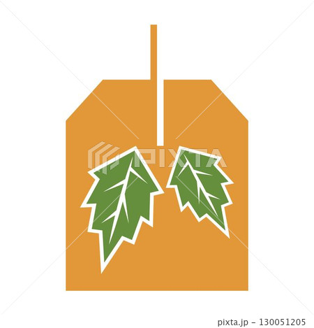 Tea drink logo icon Tea drink logo icon 130051205