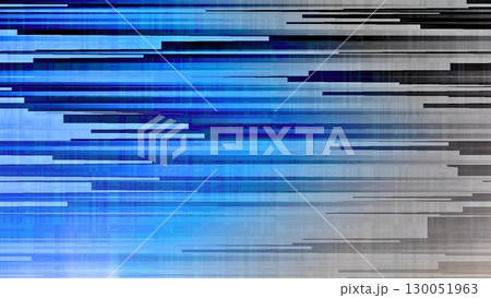 ブルーのスピードライン｜高速グラデーション｜ボーダーライン 130051963