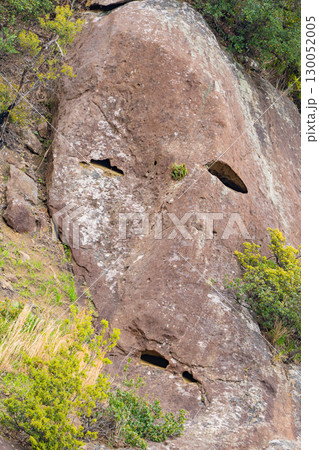 三重県熊野市 鬼ヶ城の風景 三重県熊野市 鬼ヶ城の風景 130052005