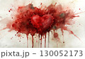 Bright watercolor stains  130052173