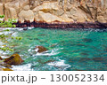 三重県熊野市　楯ヶ崎の柱状節理 130052334