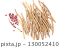 収穫した赤い小豆 130052410