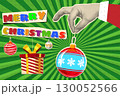 Christmas and New Year vintage background 130052566