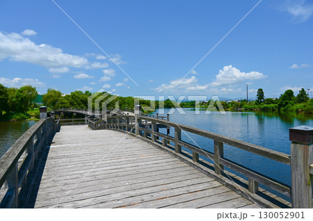 太鼓橋　大溝城跡・乙女ケ池　高島市 130052901