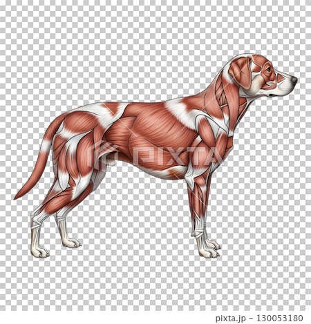 Dog anatomy llustration Dog anatomy llustration 130053180