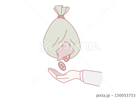 Financial crisis, money lack concept 130053753