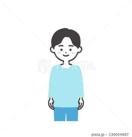 男の子イラスト 130054887