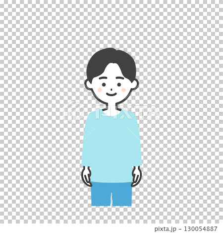 男孩的插圖 130054887