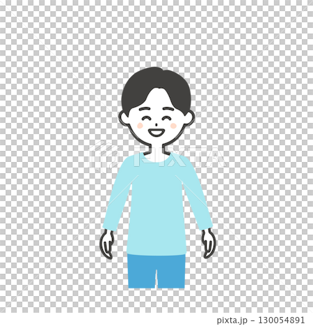 笑う男の子イラスト 笑う男の子イラスト 130054891