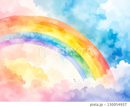 空にかかる夢の虹 空にかかる夢の虹 130054937
