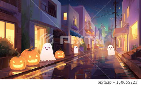 ハロウィンイメージ 130055223