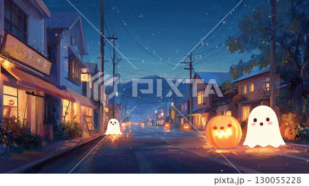 ハロウィンイメージ 130055228