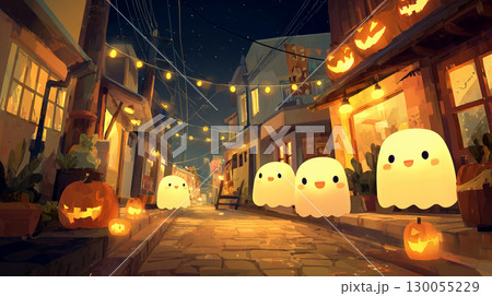ハロウィンイメージ 130055229