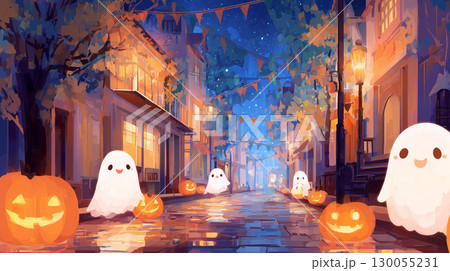 ハロウィンイメージ 130055231