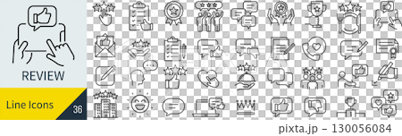 審查圖標集 130056084