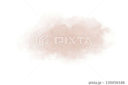 Abstract watercolor peach color spot on transparent background in pastel technique for postcards, websites, invitations, flyers, packaging products, patterns, any composition. Abstract watercolor peach color spot on transparent background in pastel technique for postcards, websites, invitations, flyers, packaging products, patterns, any composition. 130056586