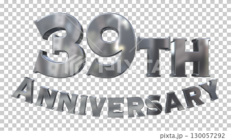 3DCG文字「39th Anniversary/39周年マークキラキラ」 3DCG文字「39th Anniversary/39周年マークキラキラ」 130057292