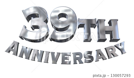 3DCG文字「39th Anniversary/39周年マークキラキラ」 3DCG文字「39th Anniversary/39周年マークキラキラ」 130057293